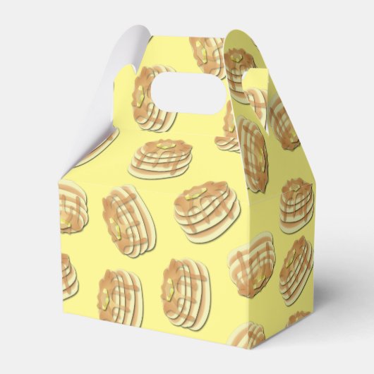 Pancake Breakfast Brunch Birthday Party Kinder Bedankdoosjes (Voorkant Zijde)