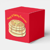 Pancake Breakfast Brunch Birthday Party Kinder Bedankdoosjes (Achterkant)