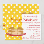 Pancake Breakfast Kaart (Voorkant / Achterkant)