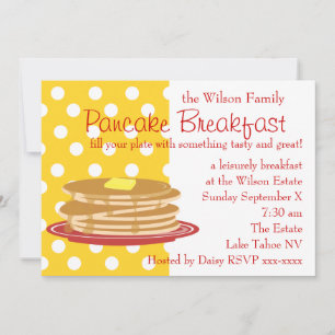 Pancake Breakfast Kaart