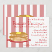 Pancake Breakfast Kaart (Voorkant / Achterkant)