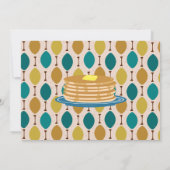 Pancake Breakfast Kaart (Achterkant)