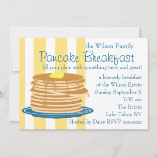 Pancake Breakfast Kaart