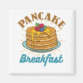 Pancake Breakfast  Pancakes Lover Magneet (Voorkant)