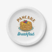 Pancake Breakfast  Pancakes Lover Papieren Bordje (Voorkant)