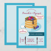 Pancake Breakfast Uitnodiging (Voorkant / Achterkant)