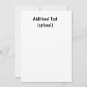 Pancake Breakfast-uitnodigingen Kaart (Achterkant)