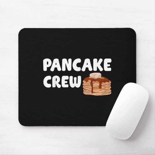 Pancake Crew Funny Pancake Lover Pancake Christmas Muismat (Met muis)