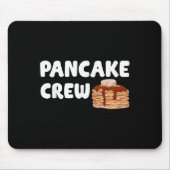 Pancake Crew Funny Pancake Lover Pancake Christmas Muismat (Voorkant)