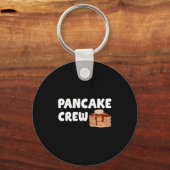 Pancake Crew Funny Pancake Lover Pancake Christmas Sleutelhanger (Voorkant)