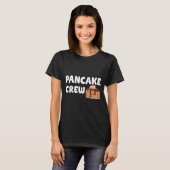 Pancake Crew Funny Pancake Lover Pancake Christmas T-shirt (Voorkant volledig)