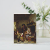 Pancake Day, 1845 Briefkaart (Staand voorkant)