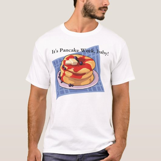Pancake Day/Week Maand Shirt (Voorkant)