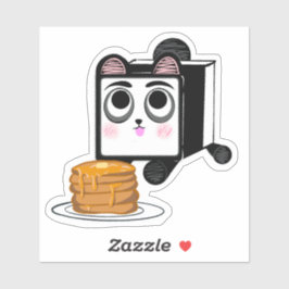 Pancake de Panda Sticker 