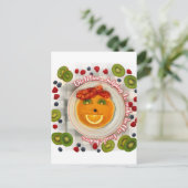 PANCAKE FACE DIETITITITIAN BRIEFKAART (Staand voorkant)