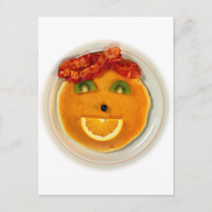 PANCAKE FACE DIETITITITIAN BRIEFKAART