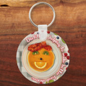 PANCAKE FACE DIETITITITIAN SLEUTELHANGER (Voorkant)