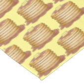 Pancake Flapjacks Johnnycakes Syrup Breakfast Food Tafelkleed (Gekanteld)