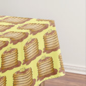 Pancake Flapjacks Johnnycakes Syrup Breakfast Food Tafelkleed (Voorbeeld)