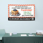 PANCAKE Fondsenwerving PTO PTA Kerk Banner (Beurs)