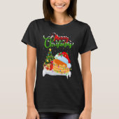 Pancake Food Xmas Decorations Santa Pancake Christ T-shirt (Voorkant)