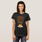Pancake  Kids Pancake Is The Answer Who Cares What T-shirt (Voorkant volledig)