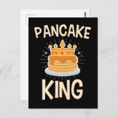 Pancake King Briefkaart (Voorkant / Achterkant)