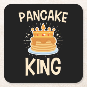 Pancake King Kartonnen Onderzetters