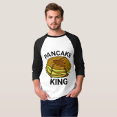 PANCAKE KING PANCAKE LOVER T-SHIRS T-SHIRT (Voorkant volledig)