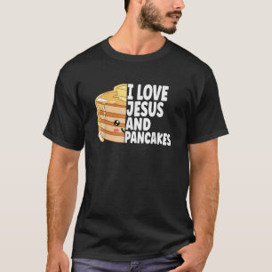 Pancake Lover Brunch Pancake Maker Ontbijt voor W T-shirt