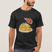 Pancake Lover T shirt Love Pancakes T-shirt Maple (Voorkant)
