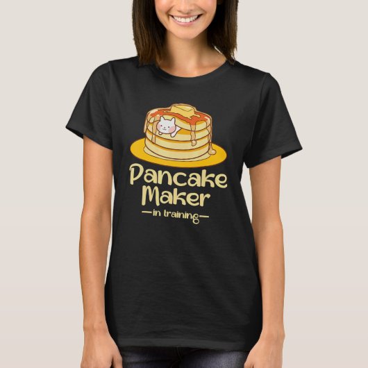 Pancake Maker   Dad Pancake   Flapjack Breakfast T-shirt (Voorkant)