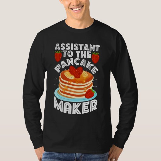 Pancake Maker Pancakes Breakfast Love 1 T-shirt (Voorkant)