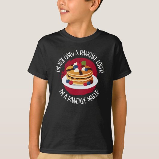 Pancake Maker Pancakes T-shirt (Voorkant)