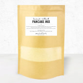 Pancake Mix Gift Label