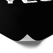 Pancake My Eyes of you grappny Food Pun Dark BG Poster (Hoek)