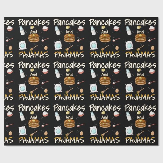 Pancake Pajama Gift Cadeaupapier (Vlak)