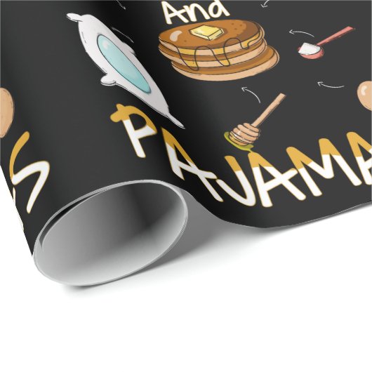 Pancake Pajama Gift Cadeaupapier (Rol Hoek)