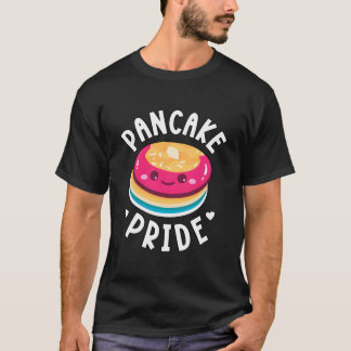 Pancake Pride Lgbtq Pan Panual Awareness T-shirt