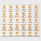 Pancake Queen, zaterdagochtend in Pancakes Cadeaupapier (Vlak)