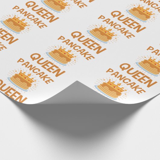 Pancake Queen, zaterdagochtend in Pancakes Cadeaupapier (Hoek)