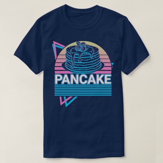 Pancake Retro Cadeaus T-shirt (Design voorkant)
