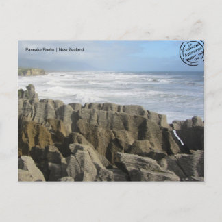 Pancake Rocks (Neuseeland) Postkarte Briefkaart