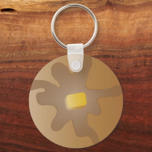 Pancake-Sleutelhanger Sleutelhanger (Voorkant)