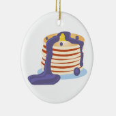 Pancake Stack Keramisch Ornament (Rechts)