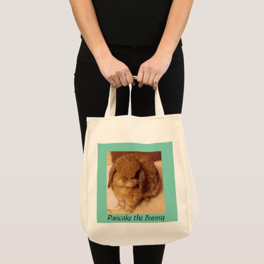 Pancake the Bunny grocery bag Tote Bag (Voorkant (product))