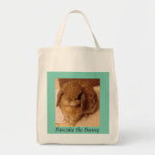 Pancake the Bunny grocery bag Tote Bag (Voorkant)