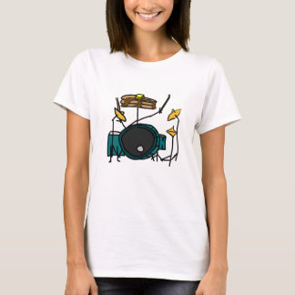 Pancake voor drumset - Shirt voor vrouwen