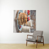Pancakes and Milk Wandkleed (In Situ (horizontaal))