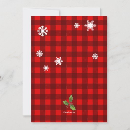 Pancakes and Pajamas Party Kaart (Achterkant)